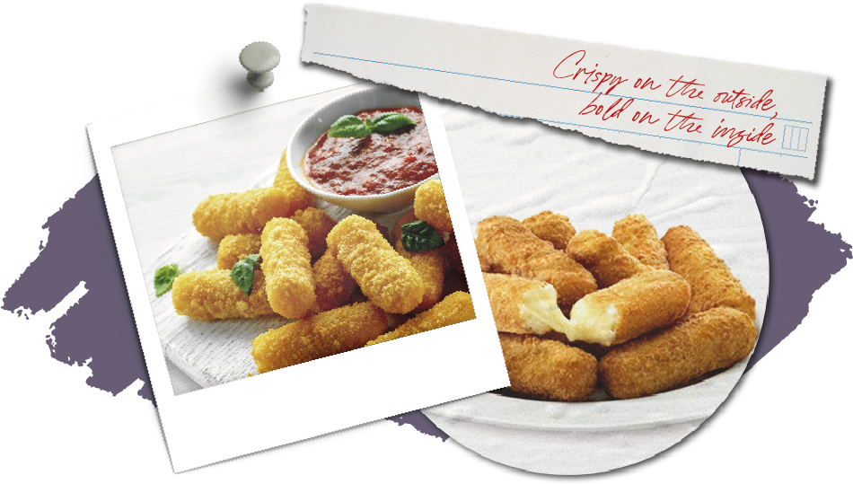 Fingers de Mozzarella